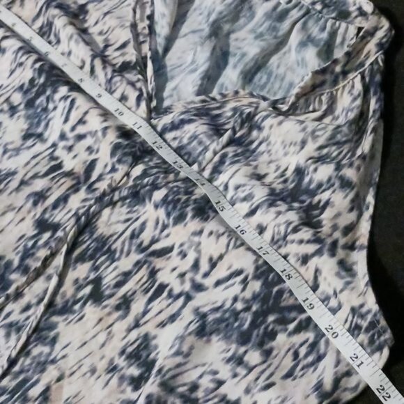 Mary‎ & Mabel High-Low Sleeveless Shift Dress Grey/Pink/White Size M - Picture 10 of 12